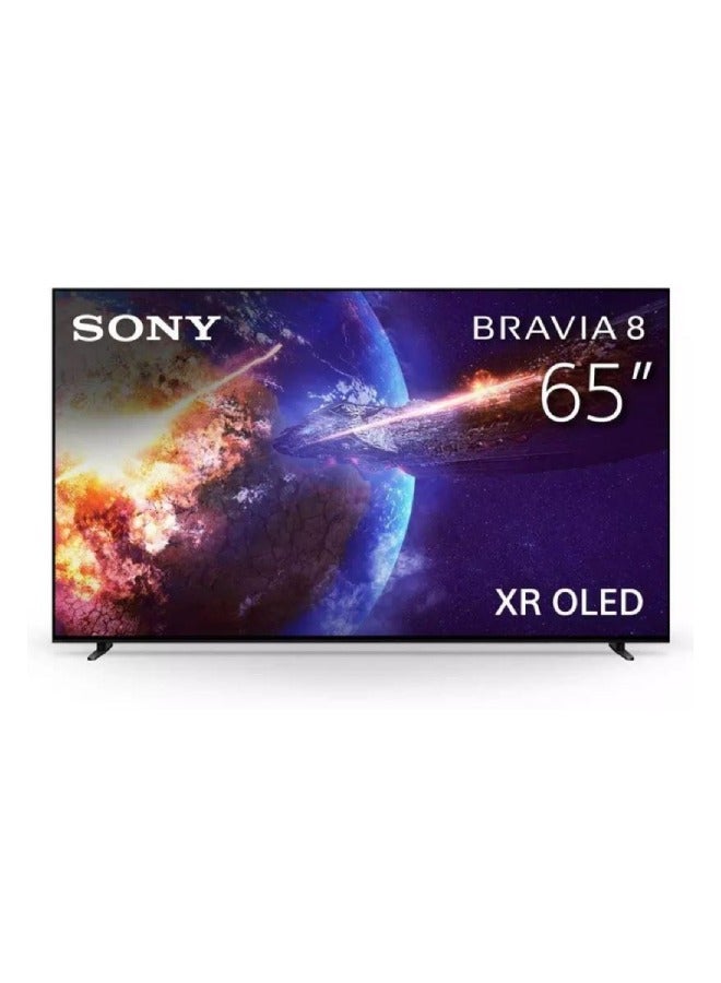 Sony - 65 Inch 4K HDR BRAVIA 8 Smart TV Google120 Hz K-65XR80 Black - Image 1