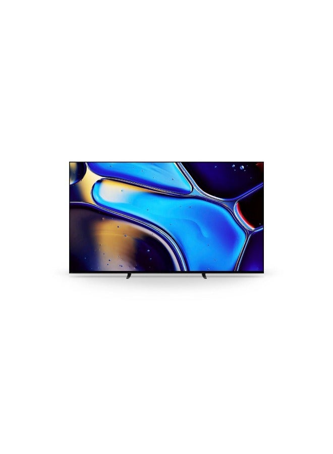 Sony - 77 Inch 4K HDR BRAVIA 8 Smart TV Google120 Hz K-77XR80 Black - Image 1