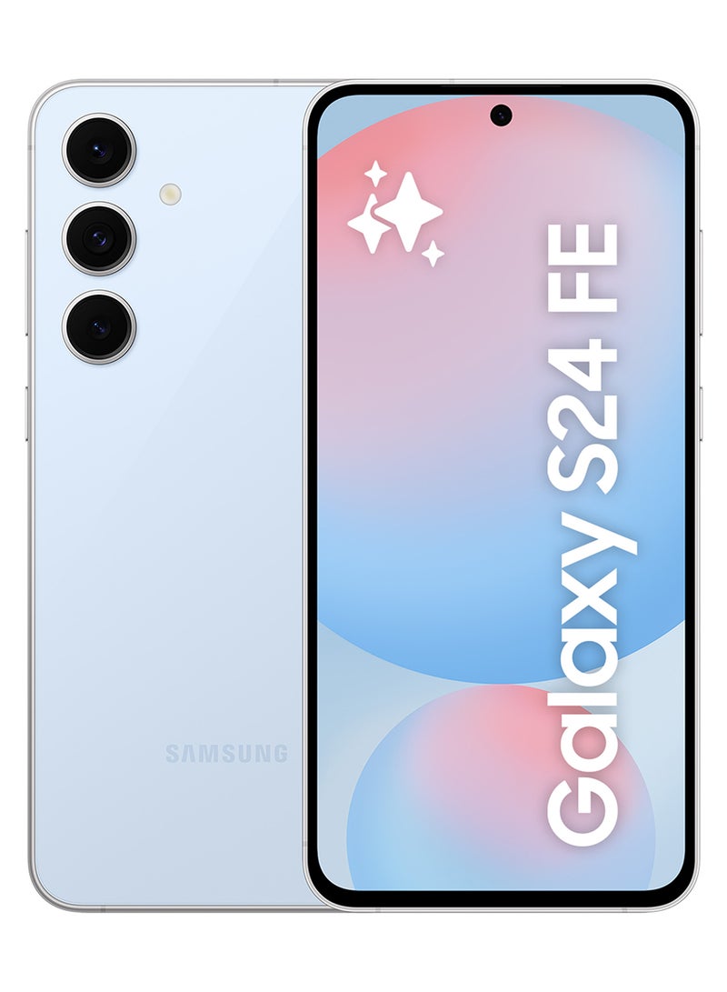 سامسونج جالكسي S24 FE ثنائي الشريحة باللون الأزرق 8 جيجا رام 256 جيجا 5G - إصدار الشرق الأوسط - Image 1