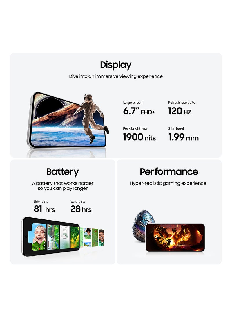 Samsung - Galaxy S24 FE Dual SIM Mint  8GB RAM 256GB 5G - Middle East Version - Image 1