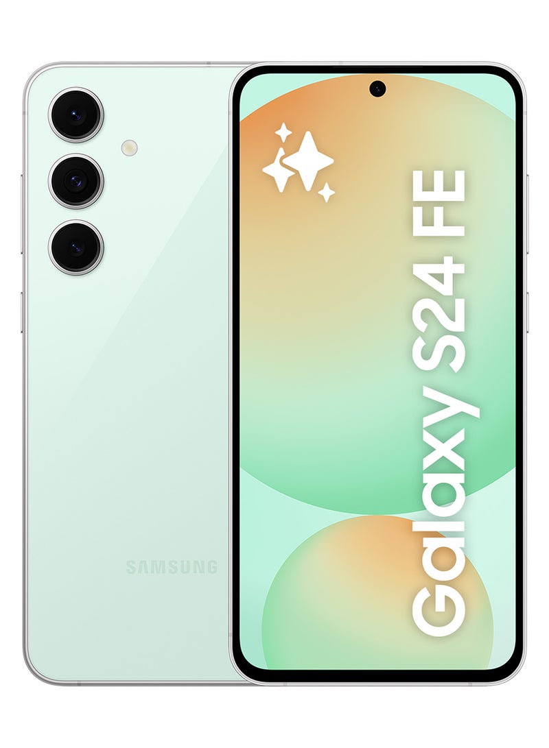 سامسونج جالكسي S24 FE ثنائي الشريحة لون أخضر 8 جيجا رام 256 جيجا 5G - نسخة الشرق الأوسط - Image 1