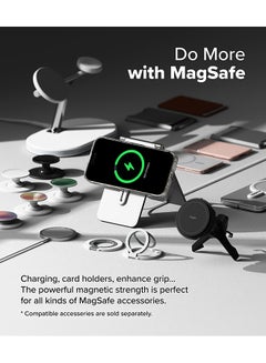 Ringke Fusion Magnetic Case For iPhone 16 Pro Max Case Cover , Anti-Fingerprint Rugged Shockproof Protective Phone Cover- Matte Clear  - Image 3