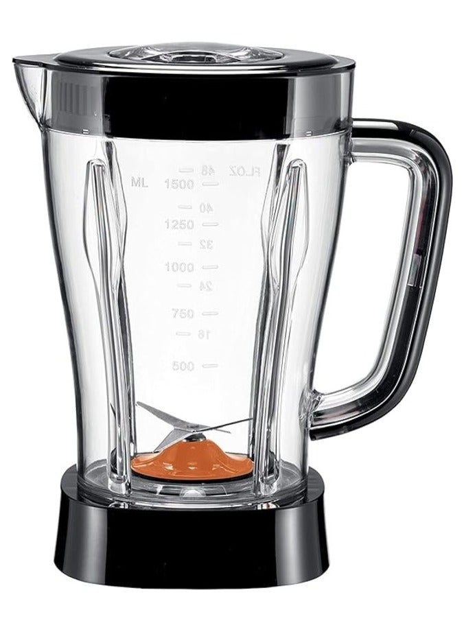 KENWOOD Kenwood Belnder Smoothie Maker BLP16.360 500W 1.5L Juicing Bowl 2L in General With Grinder Mill, Chopper Mill, 2 Speed + Pluse Function, Ice Crush Function, Black 2 L 500 W BLP16.360 black  - Image 3
