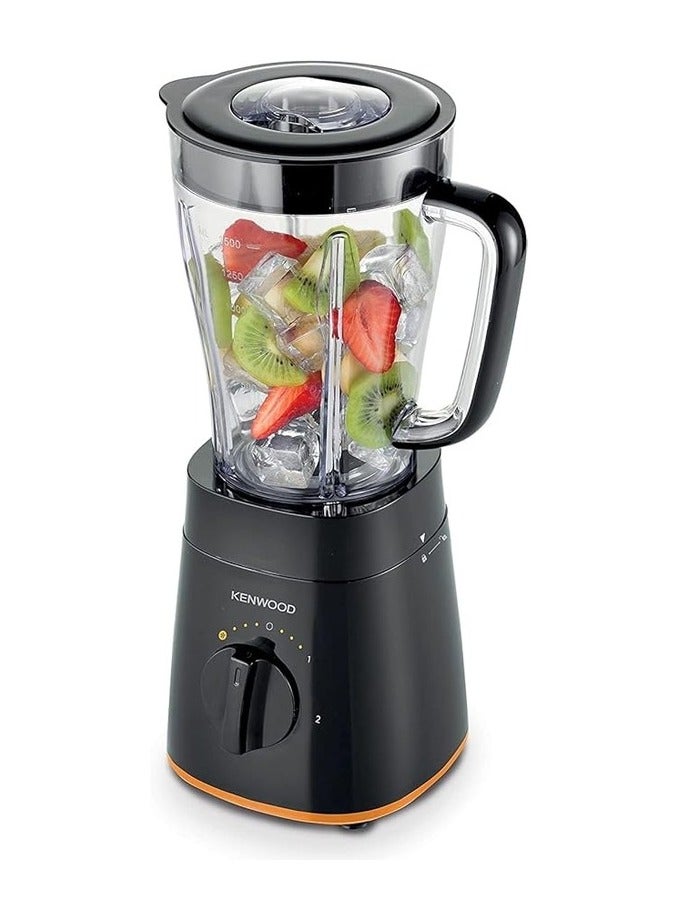 KENWOOD Kenwood Belnder Smoothie Maker BLP16.360 500W 1.5L Juicing Bowl 2L in General With Grinder Mill, Chopper Mill, 2 Speed + Pluse Function, Ice Crush Function, Black 2 L 500 W BLP16.360 black  - Image 2