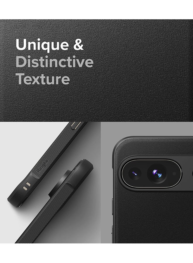 Ringke Onyx Case For Google Pixel 9, Enhanced Grip Tough Flexible TPU Shockproof Rugged TPU Bumper Drop Protection Phone Cover - Black  - Image 3
