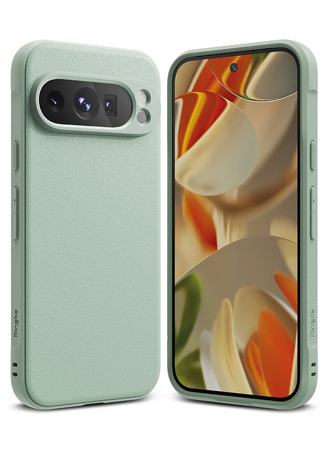 Ringke Onyx Case For Google Pixel 9 Pro, Enhanced Grip Tough Flexible TPU Shockproof Rugged TPU Bumper Drop Protection Phone Cover - Mint  - Image 1