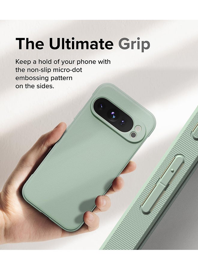 Ringke Onyx Case For Google Pixel 9 Pro, Enhanced Grip Tough Flexible TPU Shockproof Rugged TPU Bumper Drop Protection Phone Cover - Mint  - Image 5