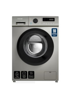 Krome 7Kg Front Load Washing Machine | 1400 RPM Spin Speed | 46L Drum Volume | 12 Wash Programs | Advanced BLDC Inverter Motor With 5-Star Efficiency KR-WFL 70TSSI Silver  - Image 1