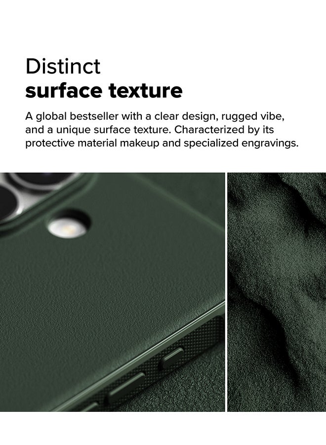 Ringke Onyx Case For iPhone 16, Enhanced Grip Tough Flexible TPU Shockproof Rugged TPU Bumper Drop Protection Phone Cover - Dark Green - Image 3