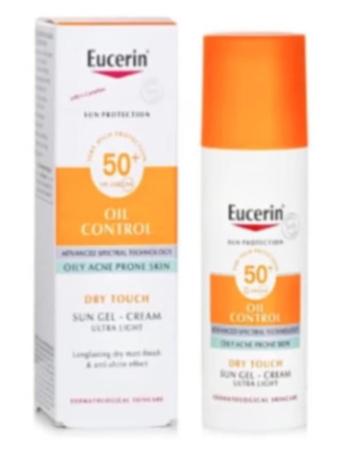 Cetaphil Daily Moisturizing Lotion Oil Free + Oil Control Sun Gel-Cream Ultra Light SPF 50+ Dry Touch 88ML+50MLml - Image 5