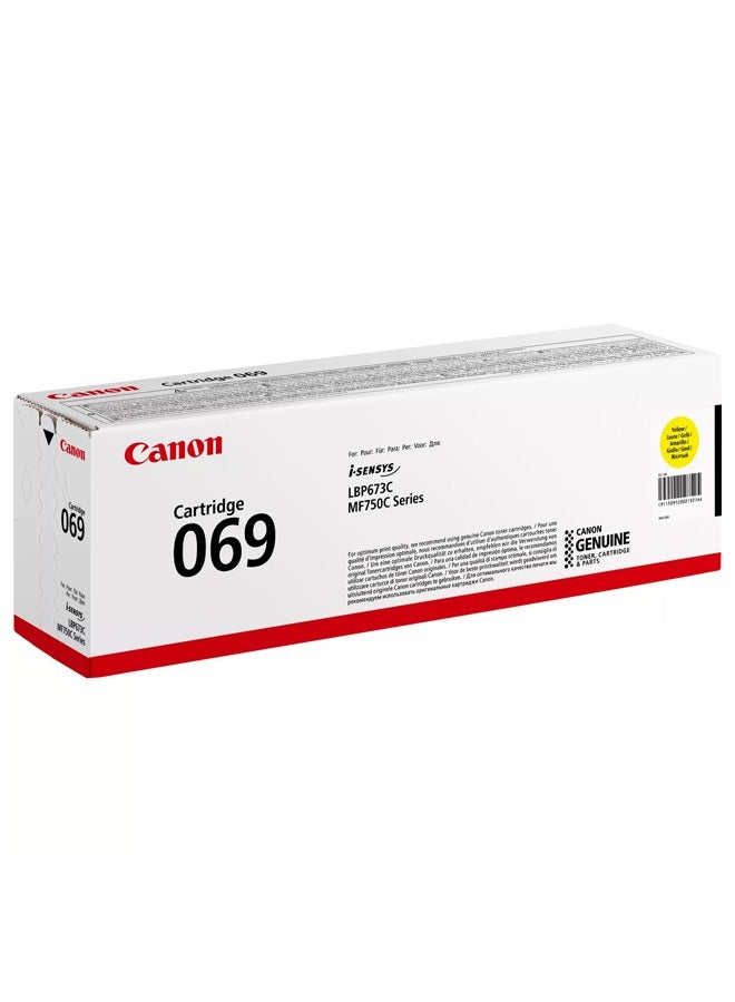 Canon 069 Toner Cartridge Yellow - Image 4