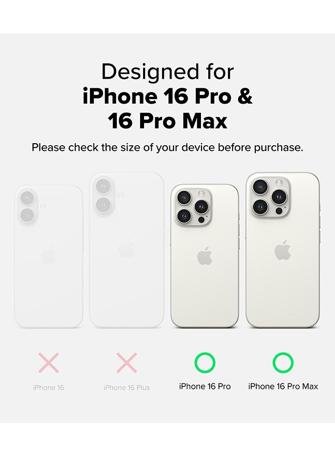 Ringke Camera Glass [Multi-Layer Protection] For iPhone 16 Pro / 16 Pro Max Camera Lens Protector, Tempered Glass Cover- 2 Pack - Image 2