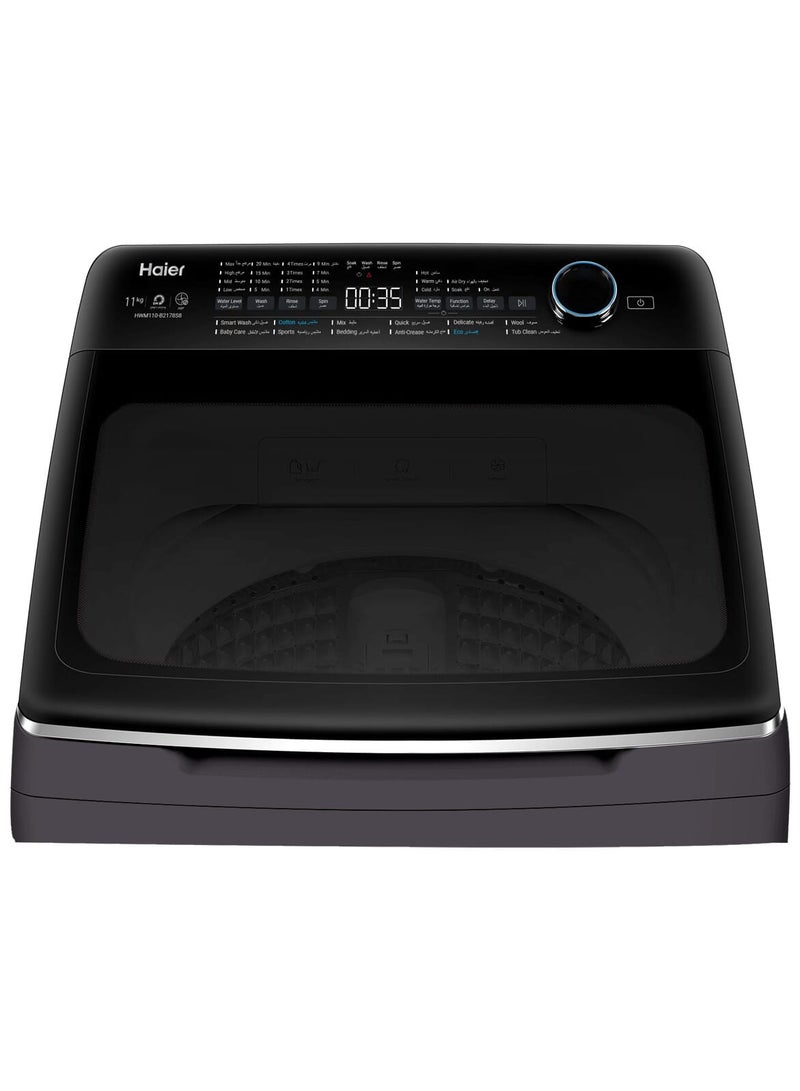 Washing Machine  13 KG Top Loading Fully Automatic Direct Motion Inverter Motor, Hydraulic Door - HWM130-B2178S8 Dark Silver - pnsku/N70109228V/45/_/1727257452/16a7c529-c21d-40c7-b7fe-fbc9681a76c2