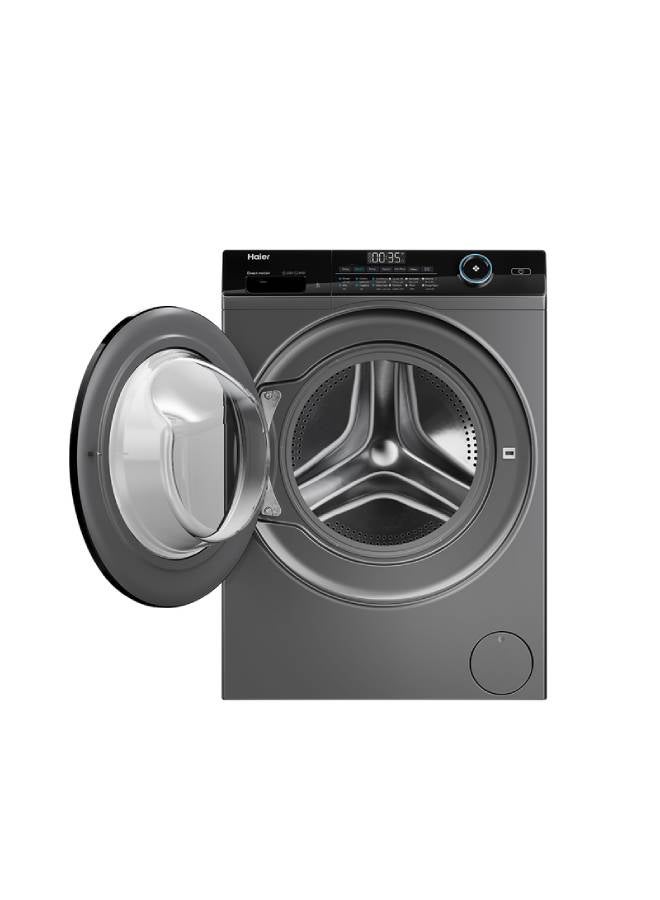 هاير Washing Machine 9 KG Front Loading,  WiFi Haismart Direct Motion inverter Motor 525mm Super Drum Steam - HW90-B14959S6TU1 silver  - Image 4