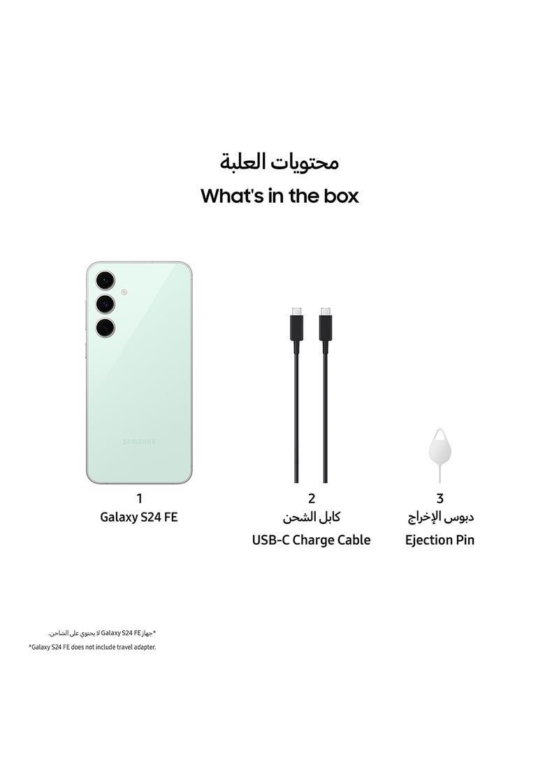 Samsung - Galaxy S24 FE Dual SIM Mint  8GB RAM 512GB 5G - Middle East Version - Image 1
