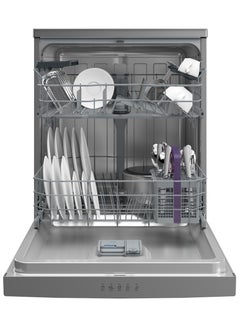 Dishwasher 5 Programs 14 Persons 60 cm - LED - Half Load + Hygiene Intense + Steam Gloss 0.93 kW BDFN15421S Silver - pnsku/N70109259V/45/_/1726117255/22c79c47-2918-4926-a126-9fd4f30c79e4