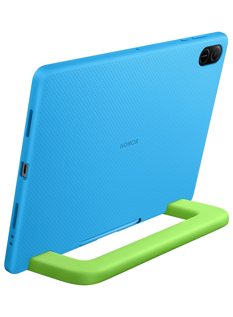 هونور جهاز Pad X8a إصدار للأطفال، رمادي فضائي، ذاكرة وصول عشوائي (RAM) سعة 4 جيجابايت، وذاكرة قراءة فقط (ROM) سعة 128 جيجابايت، مع قلم حبر جاف وحافظة واقية زرقاء - إصدار الشرق الأوسط - Image 4