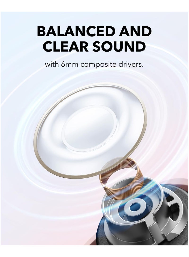 Soundcore - Soundcore A30i by Anker, Noise Cancelling Earbuds, Lipstick-Shaped Stylish Design, Tiny, Lightweight Comfort, Smart Noise Cancelling, Clear Sound, 24H Playtime, IP54, Wireless Earbuds, Bluetooth 5.4 Pink Pink - Image 1