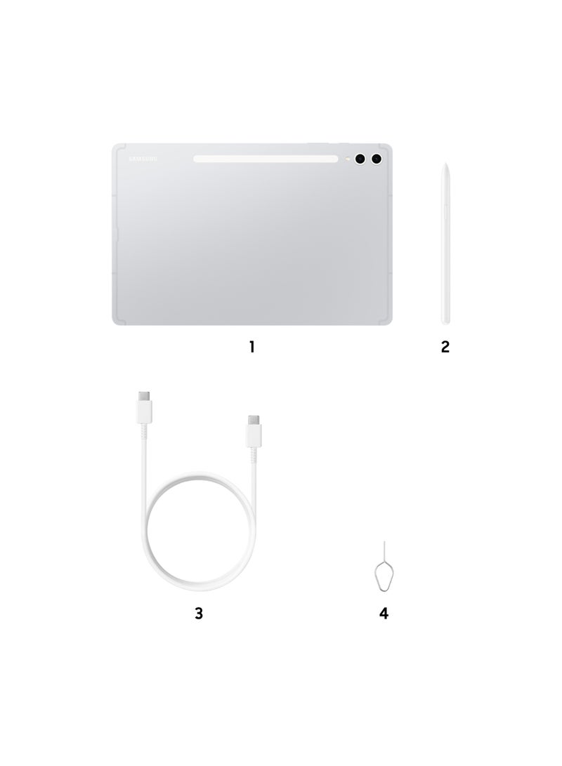 Samsung - Galaxy Tab S10 Plus Platinum Silver 12GB 512GB WiFi - Middle East Version - Image 1