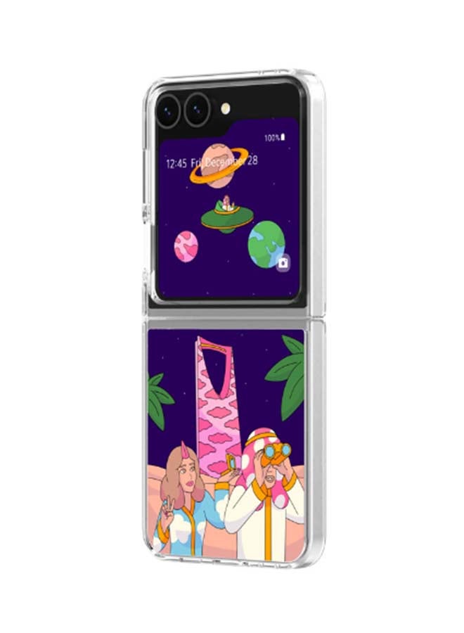 Samsung Rexchouk - Galaxy Z Flip6 Flip-Suit Case With Card - National Color  - Image 1