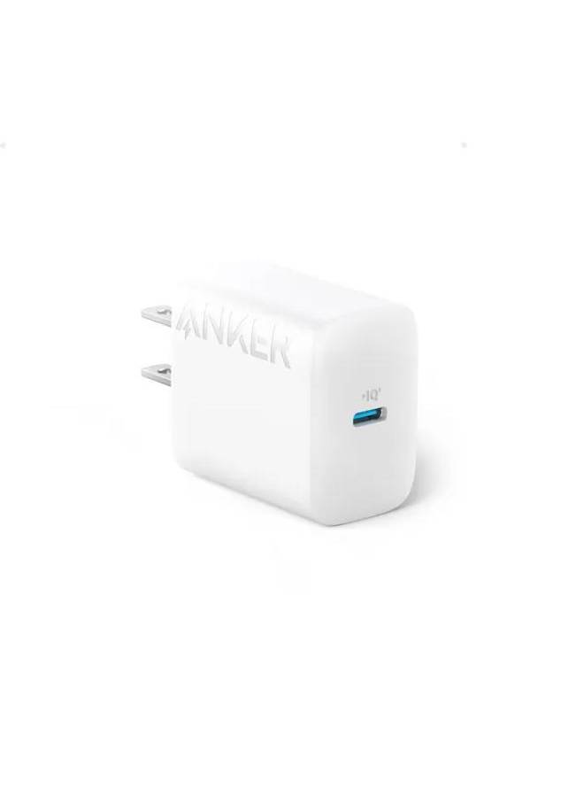 Anker 20W USB C Fast Wall Charger Block for iPhone 15/15 Plus / 15 Pro / 15 Pro Max/iPad Pro/AirPods Pro 2 and More White  - Image 1
