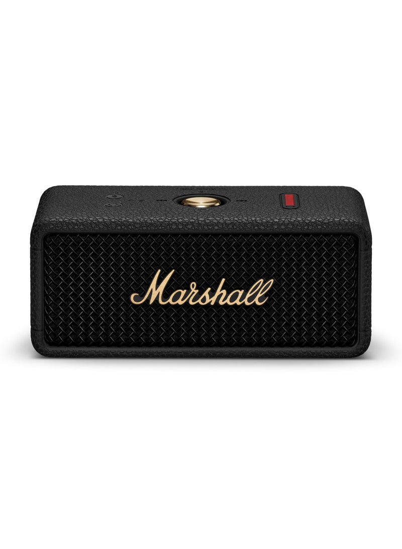 Emberton III Portable Bluetooth Speaker - Water Resistant Wireless Speaker Portable Speaker With 32+ Hours Of Playtime Black and Brass - pnsku/N70109435V/45/_/1726129892/7a5f61cf-30ff-4915-bfd2-230ea8b0b1b1