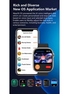 InnJoo K7 Pro AI Enabled Smartwatch With Chatgpt Intelligence - Black  - Image 4