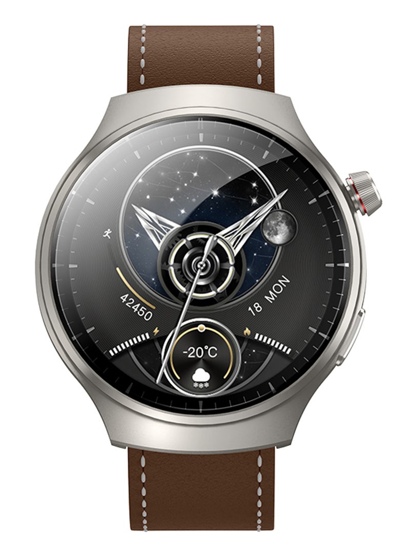 InnJoo - Max AI Enabled Smartwatch With Chatgpt Intelligence - Silver - Image 1