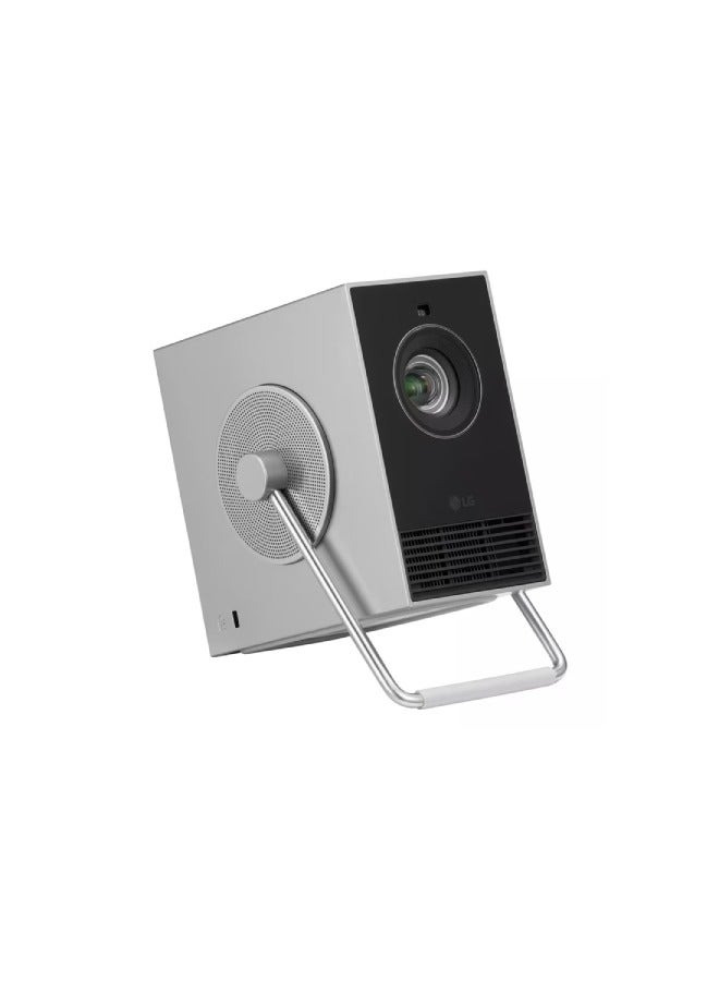 LG LG CineBeam HU710PB - Q 4K UHD Smart Portable Laser Projector HU710PB Silver  - Image 5