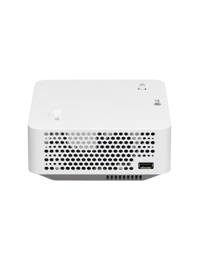 LG LG CineBeam PF510Q Smart Portable Projector with Simple Remote PF510Q White  - Image 3