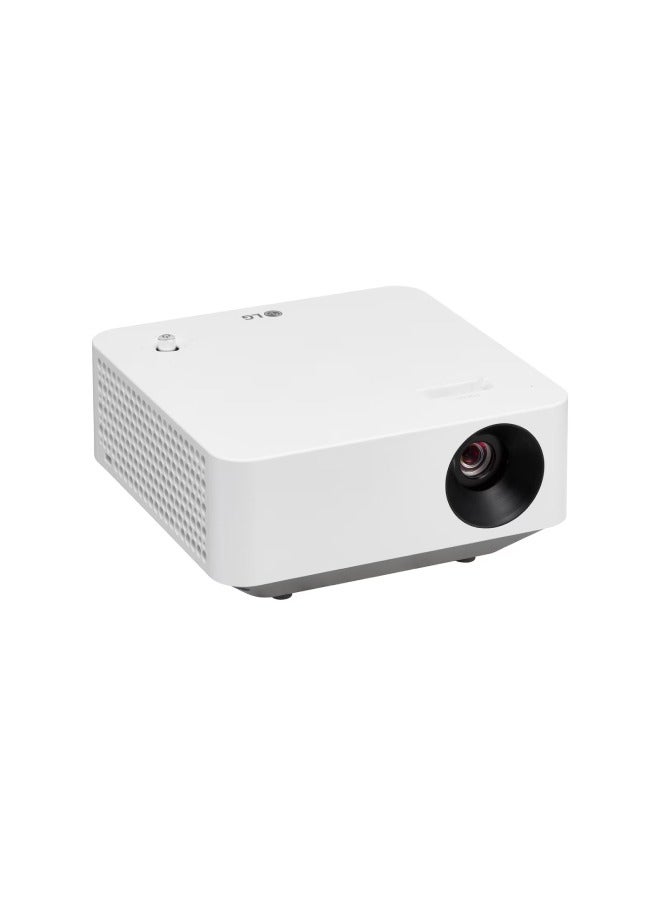 LG LG CineBeam PF510Q Smart Portable Projector with Simple Remote PF510Q White  - Image 1