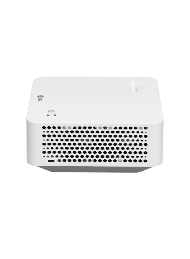 LG LG CineBeam PF510Q Smart Portable Projector with Simple Remote PF510Q White  - Image 4