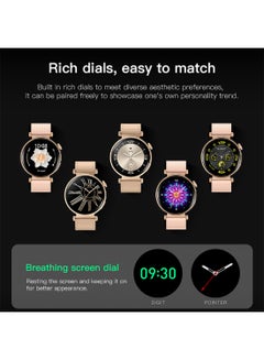 InnJoo GT Mini AI Enabled Smartwatch With Chatgpt Intelligence - Rose Gold  - Image 3