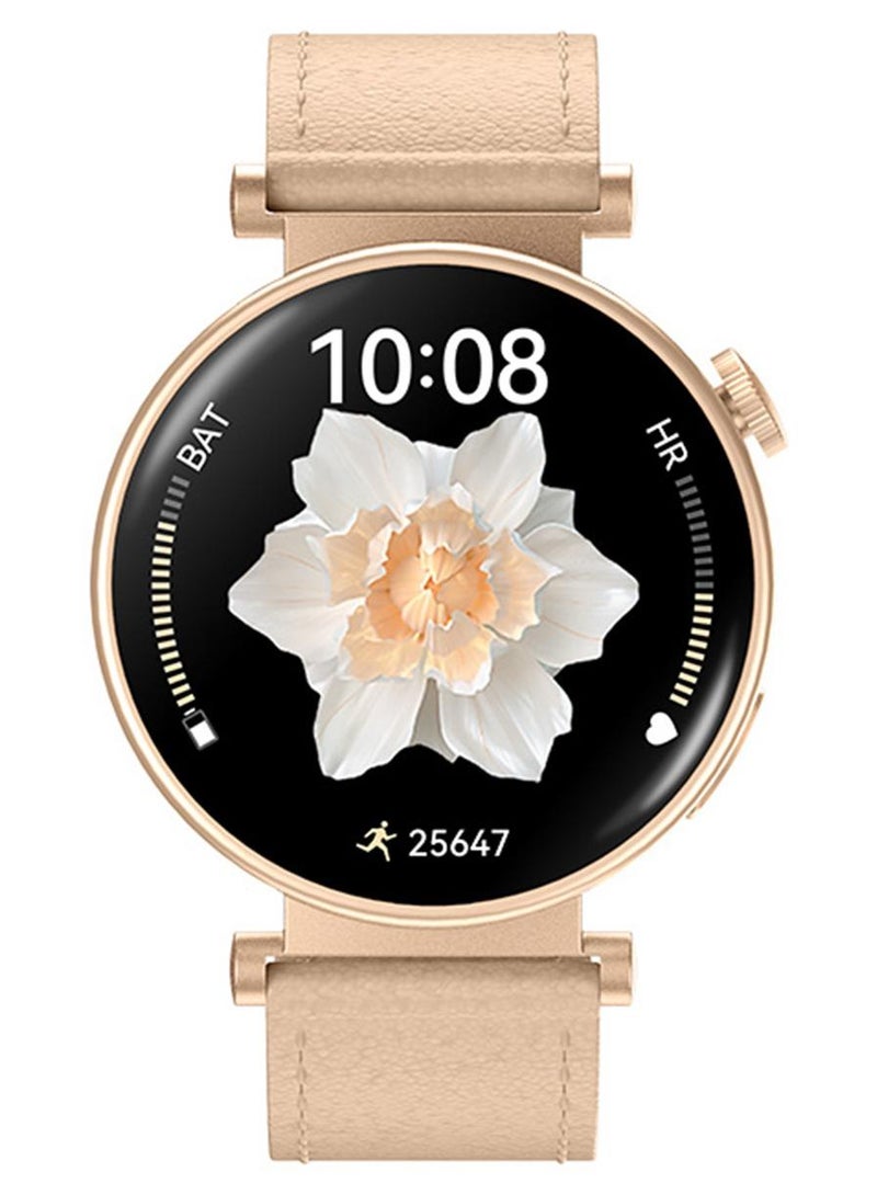 InnJoo GT Mini AI Enabled Smartwatch With Chatgpt Intelligence - Rose Gold - Image 1