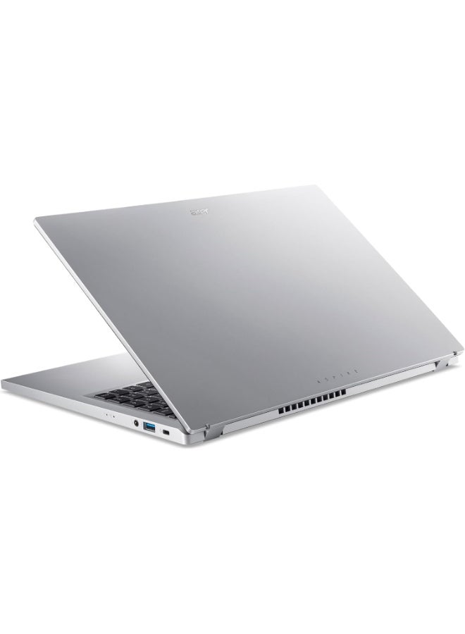 Acer - Aspire Go 15 Laptop with 15.6-Inch FHD IPS SlimBezel Display, Core i3-N305U Processor/8GB RAM/128GB SSD /Intel UHD Graphics/Windows 11 Home English Pure Silver - Image 1