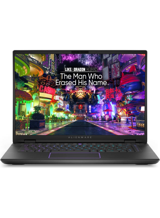 DELL - Alienware M16 R2 Gaming (Upgraded Version) Laptop with 16-Inch QHD + Display, Core Ultra 7-155H Processor/16GB RAM/1TB SSD/8GB NVIDIA GeForce RTX 4070 Graphics Card/Windows 11 English Dark Metallic Moon - Image 1