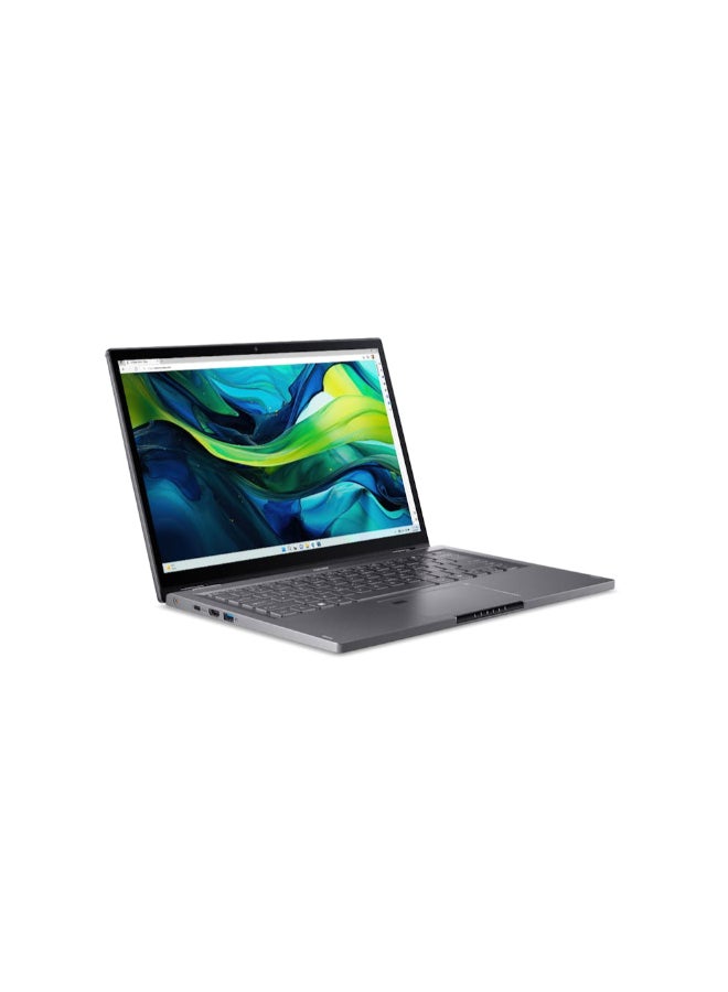 Acer Aspire 5 Spin 14 Convertible Laptop With 14-Inch Display, Core 5-120U Processor/8GB RAM/512GB SSD/Intel Iris XE Graphics/Windows 11 + Inbuilt Stylus Pen English Grey  - Image 3
