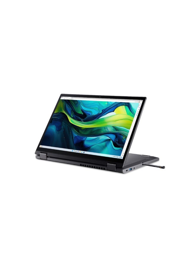 Acer - Aspire 5 Spin 14 Convertible Laptop With 14-Inch Display, Core 5-120U Processor/8GB RAM/512GB SSD/Intel Iris XE Graphics/Windows 11 + Inbuilt Stylus Pen English Grey - Image 1