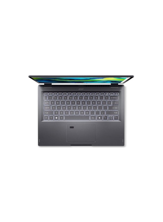 Acer - Aspire 5 Spin 14 Convertible Laptop With 14-Inch Display, Core 5-120U Processor/8GB RAM/512GB SSD/Intel Iris XE Graphics/Windows 11 + Inbuilt Stylus Pen English Grey - Image 1