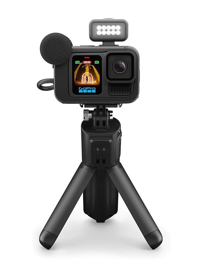 GoPro - Hero13 Creator Edition - Includes Volta (Battery Grip, Tripod, Remote), Media Mod, Light Mod, Enduro Battery, Magnetic Latch Mount And Carrying Case - Image 1