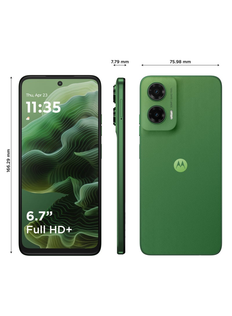 Motorola - G35 5G Dual SIM Leaf Green 8GB RAM 128GB - Middle East Version - Image 1