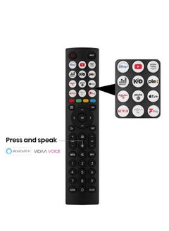 هايسنس Hisense 70 Inch Smart TV 4K UHD LCD Dolby Vision, Natural Colour Enhancer,VIDAA U5 OS, Youtube, Netflix, Disney +, Freeview Play and WiFi, Model (70A6K) 70A6K Black  - Image 5