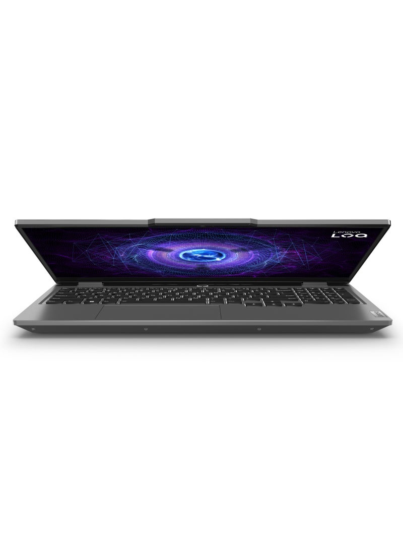 Lenovo LOQ 15IAX9 Intel Core i5-12450HX 512GB SSD 8GB Ram Nvidia GeForce RTX 2050 4GB 15.6" Inch FHD English/Arabic Luna Grey