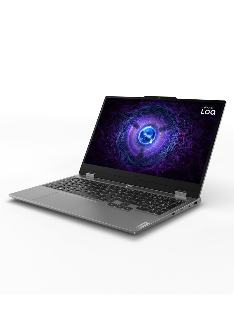 Lenovo Lenovo LOQ 15IAX9 Intel Core i5-12450HX 512GB SSD 8GB Ram Nvidia GeForce RTX 2050 4GB 15.6" Inch FHD English/Arabic Luna Grey  - Image 3