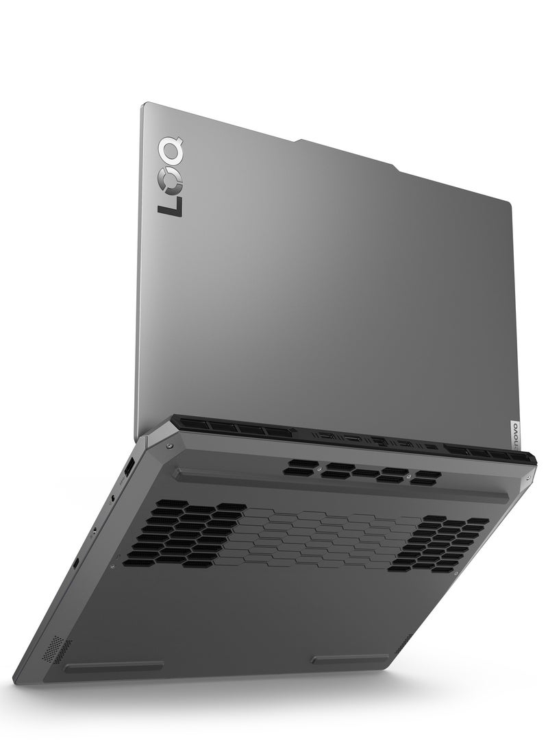 Lenovo LOQ 15IAX9 Intel Core i5-12450HX 512GB SSD 8GB Ram Nvidia GeForce RTX 2050 4GB 15.6" Inch FHD English/Arabic Luna Grey