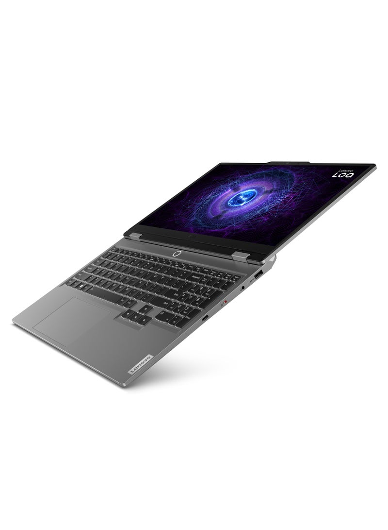 Lenovo Lenovo LOQ 15IAX9 Intel Core i5-12450HX 512GB SSD 8GB Ram Nvidia GeForce RTX 2050 4GB 15.6" Inch FHD English/Arabic Luna Grey  - Image 5