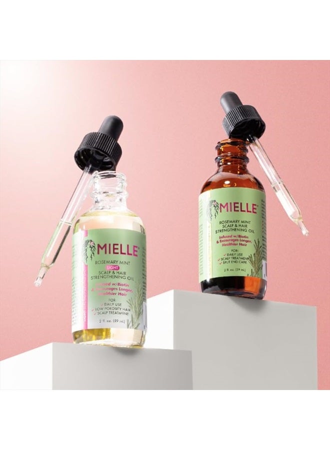 MIELLE Rosemary Mint Light Scalp And Hair Strengthening Oil  Uncolored 59 Ml Uncolored 59ml  - Image 4