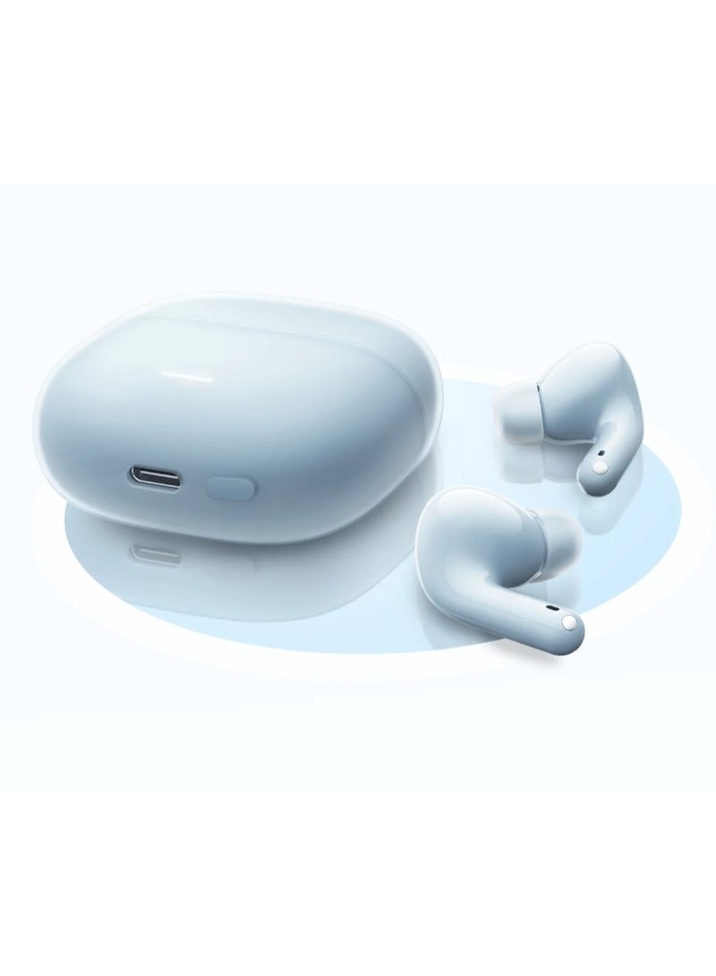 Xiaomi - Redmi Buds 6 Lite | 40dB With Hybrid ANC | Dual-mic With AI | Upto 38 Hrs Battery Life | EQ Setting Blue - Image 1