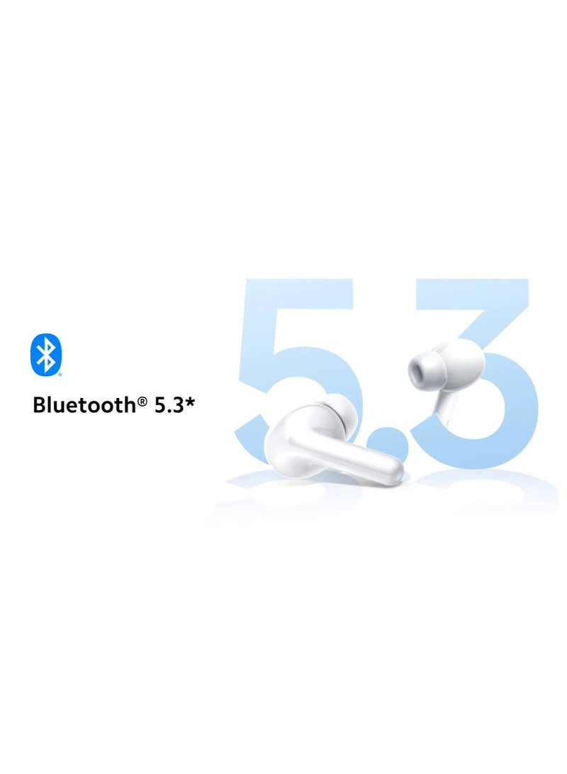 Xiaomi - Redmi Buds 6 Lite | 40dB With Hybrid ANC | Dual-mic With AI | Upto 38 Hrs Battery Life | EQ Setting Blue - Image 1