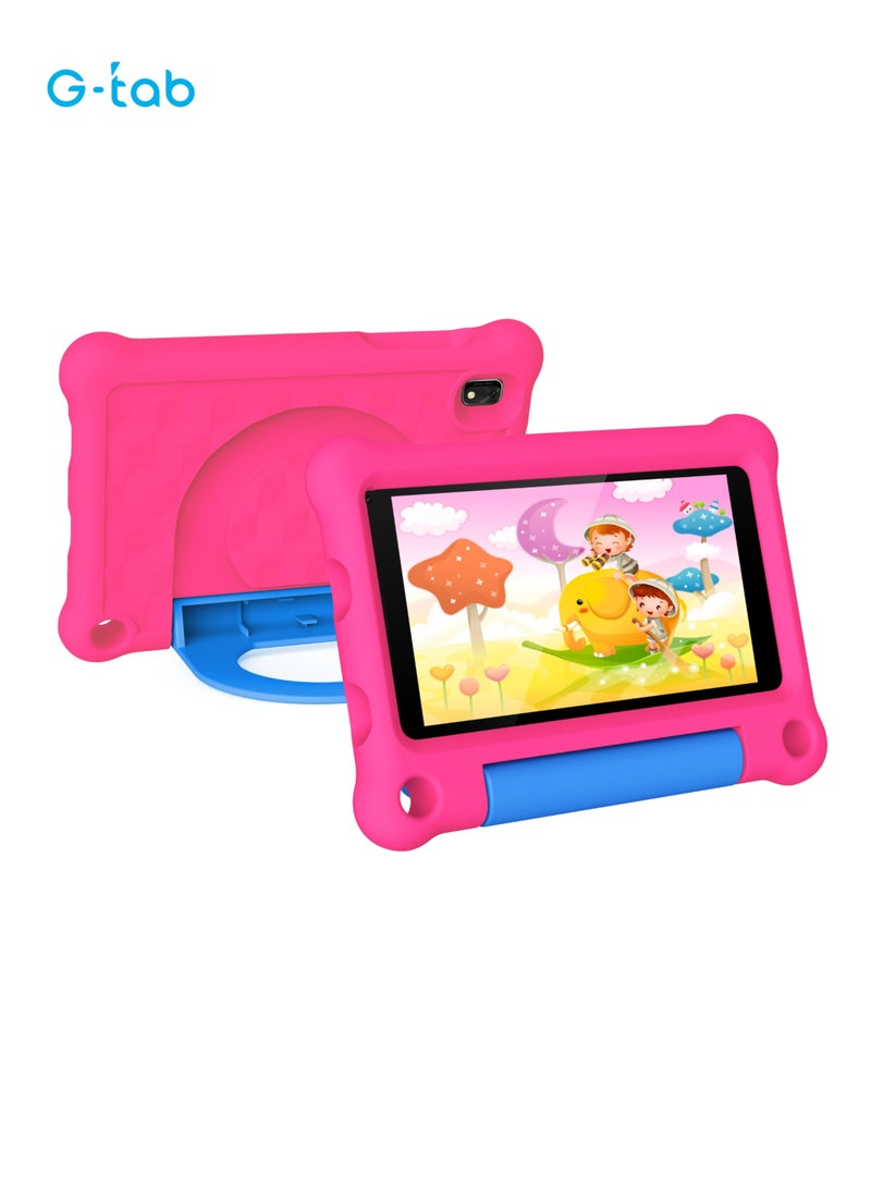 G-Tab T7 Tablet/7 Inches Screen/Android 14.0/WIFI Network/2 MP Front, 2 MP rear camera/Quad Core Processor/3000 mAh Battery/2 GB RAM/64 GB ROM/ 2 GB RAM Extendable - Image 1